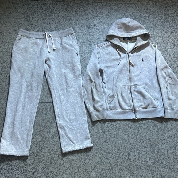 Polo by Ralph Lauren Light Gray Sweatpants Joggers - Picture 5 of 6
